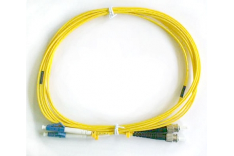 LC-ST/UPC 光纖跳接線